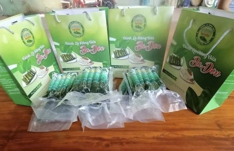 Bánh lá răng bừa Bà Don