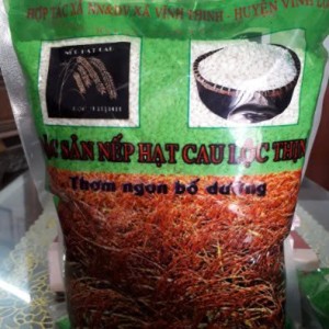 Nếp hạt cau Lộc Thịnh - đặc sản vùng đất Tây Đô