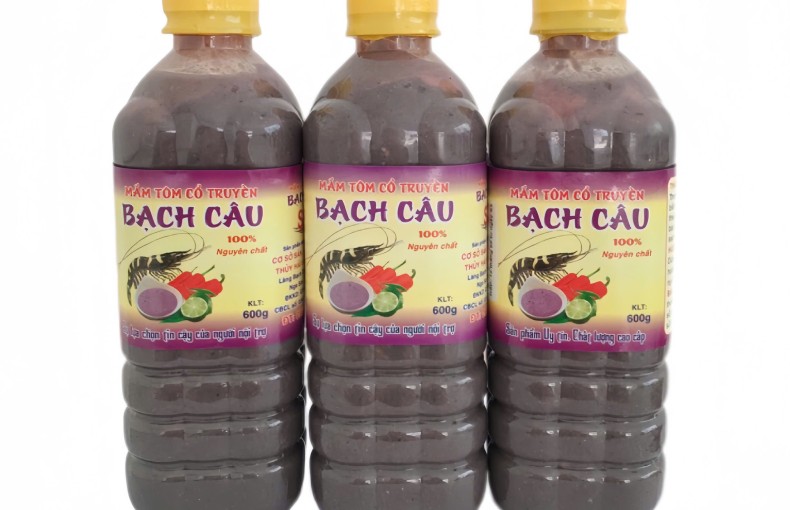 Mắm tôm Bạch Câu: Đậm đà hương vị Việt