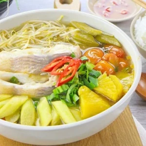 Canh chua cá diêu hồng thơm ngon, đậm đà cho người suy nhược cơ thể