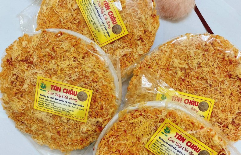 Cơm cháy chà bông Tân Châu
