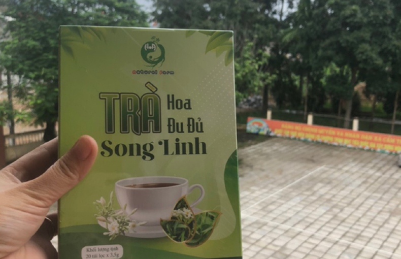 Trà hoa đu đủ Song Linh