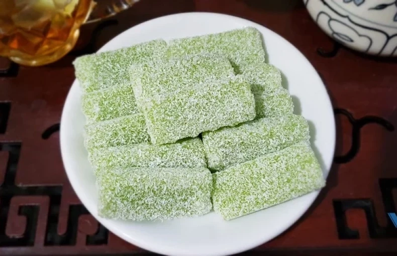 Dẻo thơm bánh rau má - Đậm đà tình quê Thanh