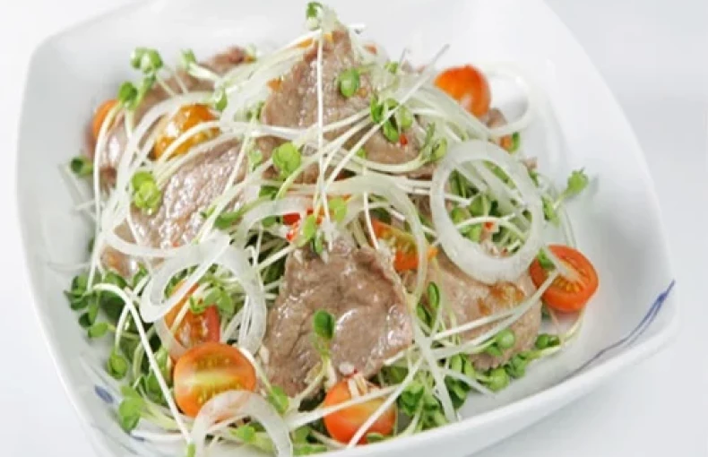 Cách làm salad rau mầm tuyệt ngon không phải ai cũng biết