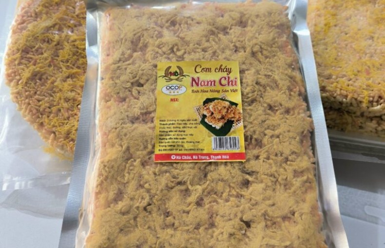 Cơm cháy Nam Chi - Sản phẩm OCOP 3 sao