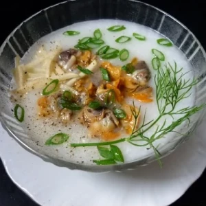 Cách nấu cháo sò huyết thơm ngon, bổ dưỡng