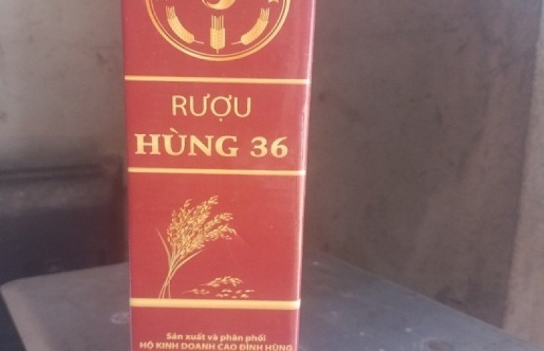 Rượu Hùng 36 - Nồng nàn khó quên
