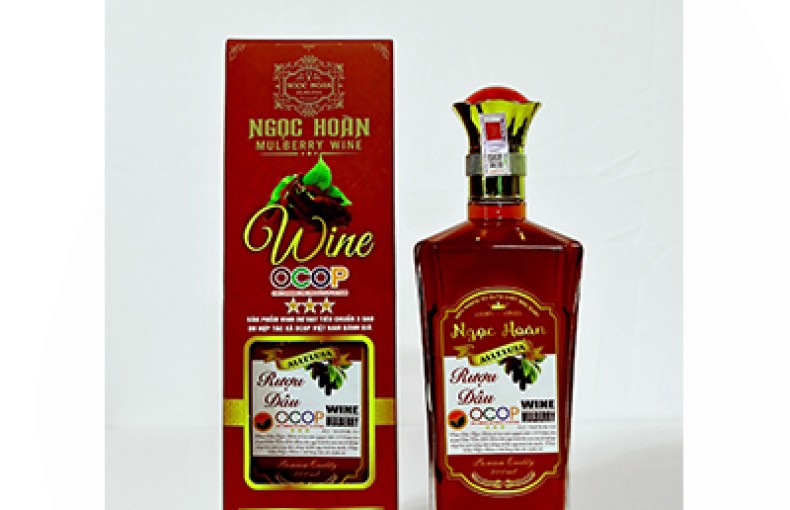 Rượu dâu Ngọc Hoàn – Sản phẩm OCOP 3 sao tỉnh Thanh Hóa