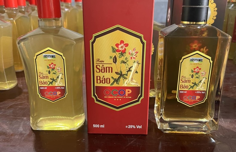 “Rượu Sâm Báo An Tâm” - Thương hiệu OCOP xứ Thanh