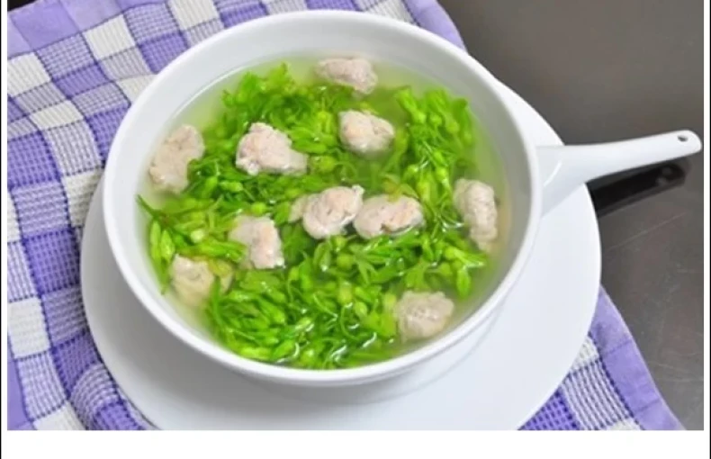 Canh thiên lý nấu ngao – món ăn bổ dưỡng giúp ngủ sâu giấc