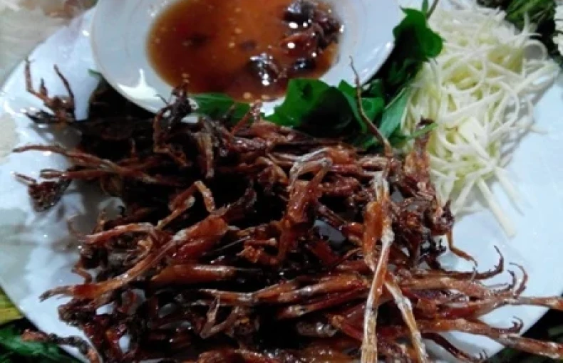 Kì lạ món "vũ nữ chân dài" của người miền Tây